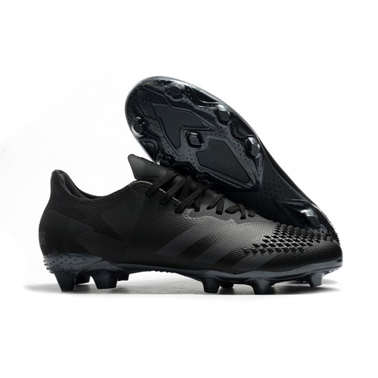 Scarpe da calcio Adidas Predator 20.2  FG - Nero Grigio