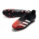 Scarpe da calcio Adidas Predator 20.2  FG - Nero Rosso Bianco