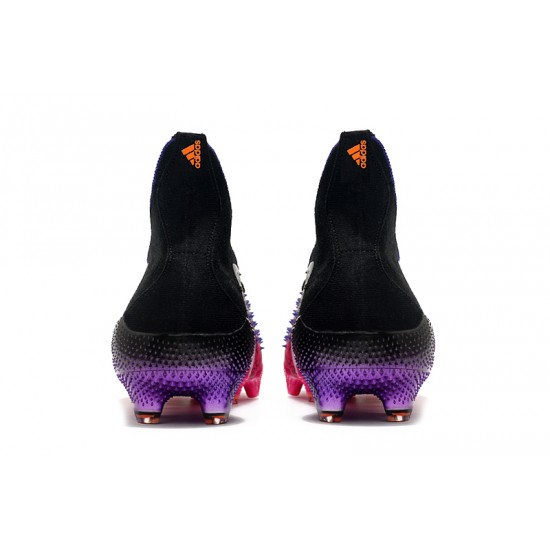 Scarpe da calcio Adidas Predator Freak .1 FG EQT Rosa Viola Nero