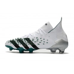 Scarpe da calcio Adidas Predator Freak .1 FG EQT Bianco Grigio Verde
