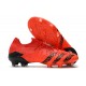Scarpe da calcio Adidas Predator Freak .1 Low FG Rosso Nero