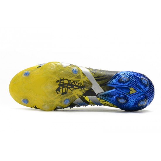 Scarpe da calcio Adidas Predator Freak .1 Low FG Giallo Blu Nero