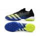 Scarpe da calcio Adidas Predator Freak .1 TF Low Blu Core Nero Bianco Solar Giallo