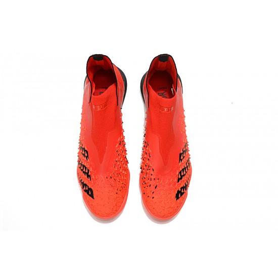 Scarpe da calcio Adidas Predator Freak TF Meteorite Pack arancione Nero