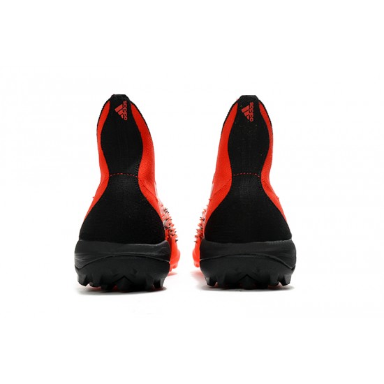 Scarpe da calcio Adidas Predator Freak TF Meteorite Pack arancione Nero
