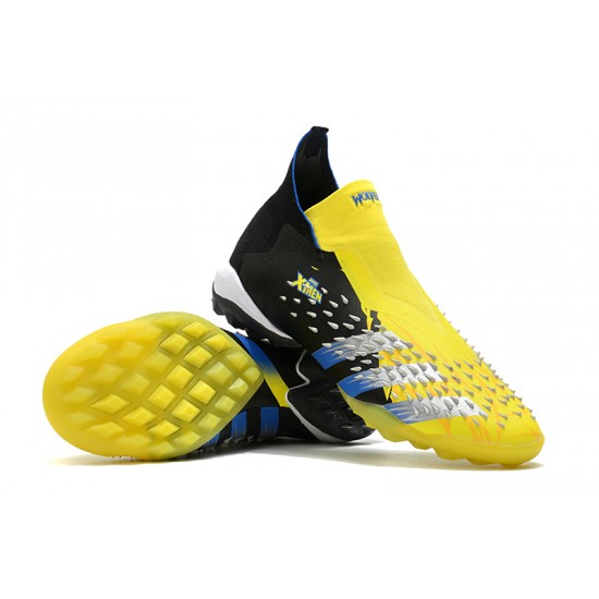 Scarpe da calcio Adidas Predator Freak TF X-MEN Collection Giallo Nero