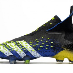 Scarpe da calcio Adidas Predator Mutator 20+ FG - Nero Blu Giallo 