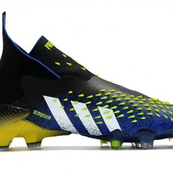 Scarpe da calcio Adidas Predator Mutator 20+ FG - Nero Blu Giallo 