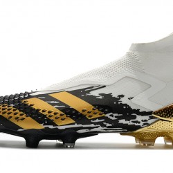 Scarpe da calcio Adidas Predator Mutator 20+ FG - Bianco Nero d'oro 