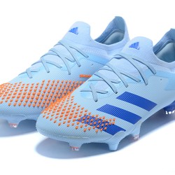 Scarpe da calcio Adidas Predator Mutator 20.1 FG Low s- Blu arancione 