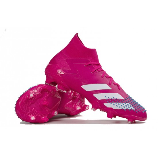 Scarpe da calcio Adidas Predator Mutator 20.1 FG Tormentor Rosa Bianco
