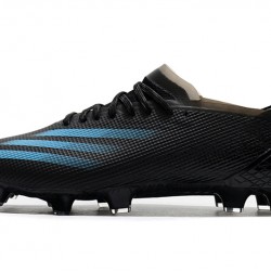 Scarpe da calcio Adidas X Ghosted .1 FG Nero Blu 
