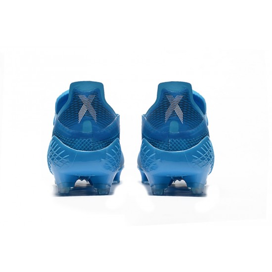 Scarpe da calcio Adidas X Ghosted .1 FG Blu Verde