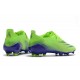 Scarpe da calcio Adidas X Ghosted .1 FG Verde Blu Viola