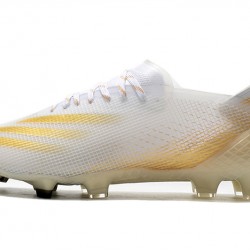 Scarpe da calcio Adidas X Ghosted .1 FG Bianco d'oro 