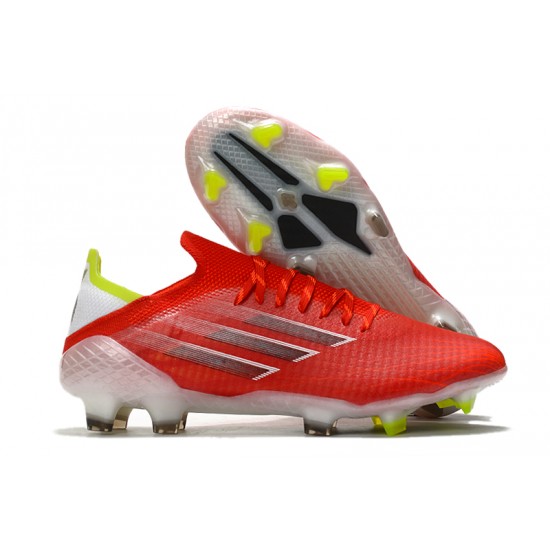 Scarpe da calcio Adidas X Speedflow .1 FG Rosso Bianco