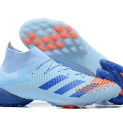 Scarpe da calcio Adidas PRossoator Mutator 20 TF Blu Arancia LightBlu High-top