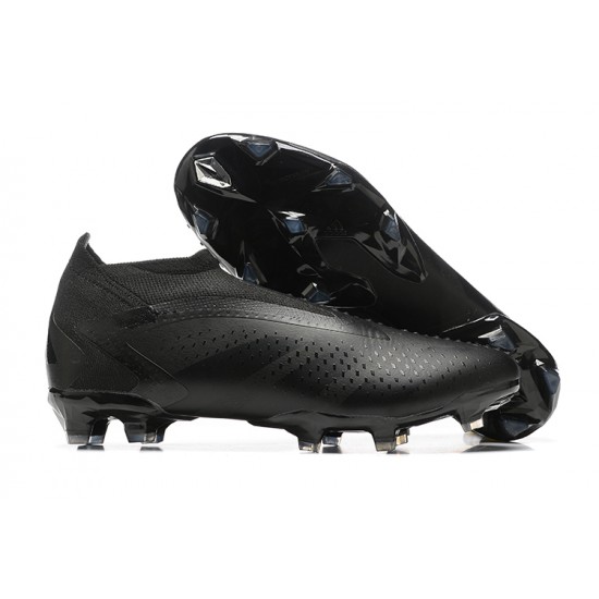 Scarpe da calcio Adidas PRossoator Accuracy Fg Boots Nero Low-top