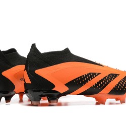 Scarpe da calcio Adidas PRossoator Accuracy Fg Boots Nero Arancia Low-top