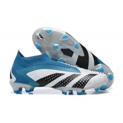Scarpe da calcio Adidas PRossoator Accuracy Fg Boots LightBlu Bianca High-top
