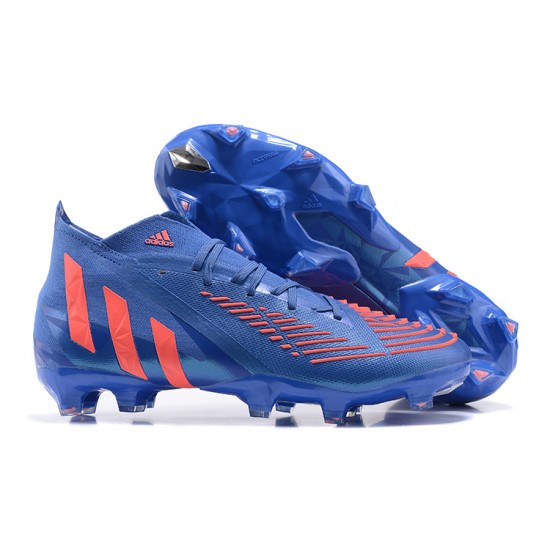 Scarpe da calcio Adidas PRossoator Edge Geometric 1 FG Blu Arancia