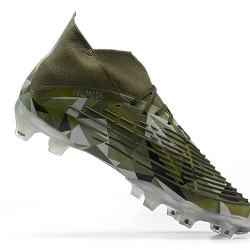 Scarpe da calcio Adidas PRossoator Edge Geometric 1 FG Verde Lce Grigio High-top