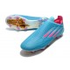 Scarpe da calcio Adidas X Speedflow FG Low-top Blu Rosa Sliver