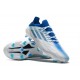 Scarpe da calcio Adidas X Speedflow FG Low-top Bianca Blu