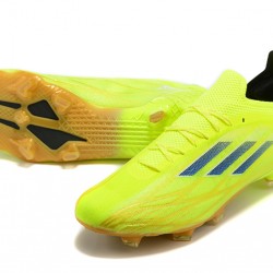 Scarpe da calcio Adidas X Speedflow FG Low-top Giallo Oro Nero
