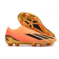 Scarpe da calcio Adidas X Speedportal .1 2022 World Cup Boots FG Low-top Arancia Oro