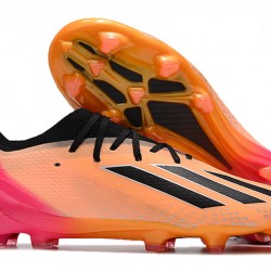 Scarpe da calcio Adidas X Speedportal .1 2022 World Cup Boots FG Low-top Rosa Arancia Nero