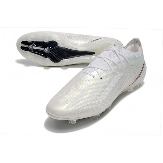 Scarpe da calcio Adidas X Speedportal .1 2022 World Cup Boots FG Low-top Bianca Nero