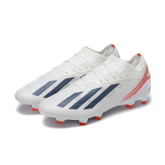 Scarpe da calcio Adidas X Speedportal .1 2022 World Cup Boots FG Low-top Bianca Blu