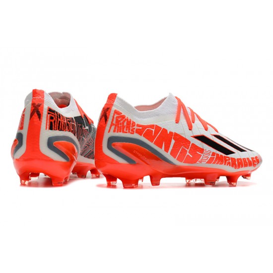 Scarpe da calcio Adidas X Speedportal .1 2022 World Cup Boots FG Low-top Bianca Rosso