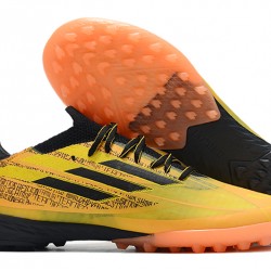 Scarpe da calcio Adidas X Speedportal .1 TF Low-top Nero Giallo Arancia