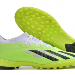 Scarpe da calcio Adidas X Speedportal .1 TF Low-top Verde Bianca Nero Unisex