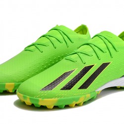 Scarpe da calcio Adidas X Speedportal .1 TF Low-top Verde Giallo Nero Unisex