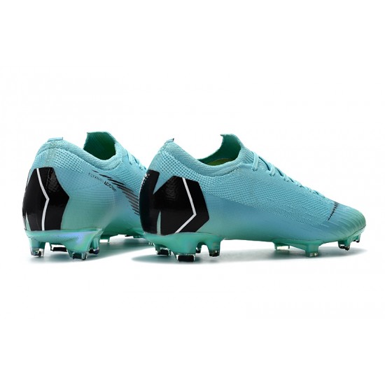 Scarpe da calcio Nike Mercurial Vapor Fury VII Elite FG Blu verde