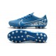 Scarpe da calcio Nike Dream Speed Mercurial Vapor 13 Academy AG Blu Bianca