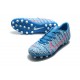 Scarpe da calcio Nike Dream Speed Mercurial Vapor 13 Academy AG Cielo blu Bianca