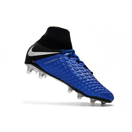 Scarpe da calcio Nike Hypervenom Phantom III DF FG Blu scuro Blu