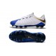 Scarpe da calcio Nike Hypervenom Phantom III DF FG Blu scuro Bianca