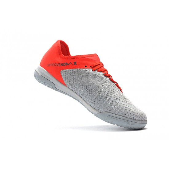 Scarpe da calcio Nike Hypervenom PhantomX III PRO IC AranciaArgento