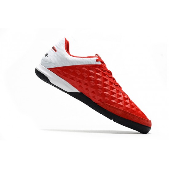 Scarpe da calcio Nike Legend VIII Academy IC Rosso Bianca
