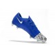 Scarpe da calcio Nike Mercurial Superfly 360 GS FG Blu Bianca