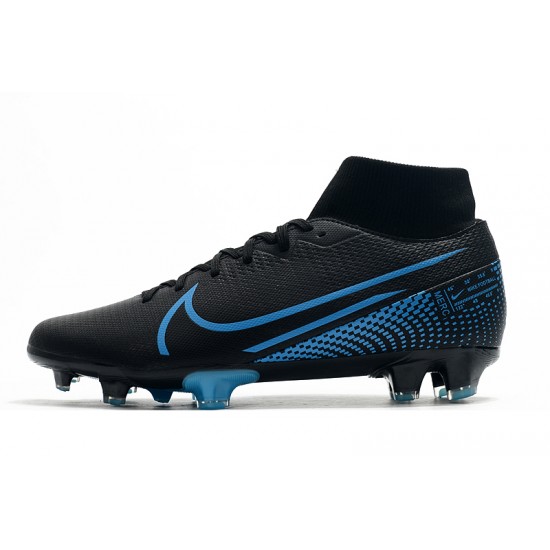 Nuovo Scarpe da calcio Nike Mercurial Superfly 7 Elite FG Blu scuro ...