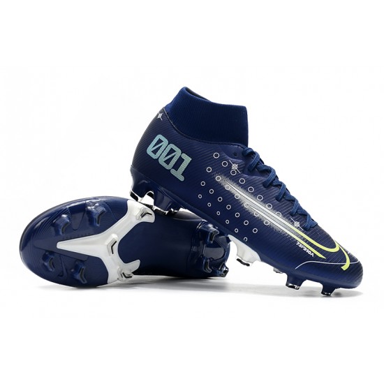 Scarpe da calcio Nike Mercurial Superfly 7 Elite FG Blu Reale