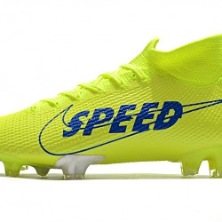Scarpe da calcio Nike Mercurial Superfly 7 Elite FG Volt verde Blu