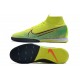 Scarpe da calcio Nike Mercurial Superfly 7 Elite MDS IC Flyknit Giallo