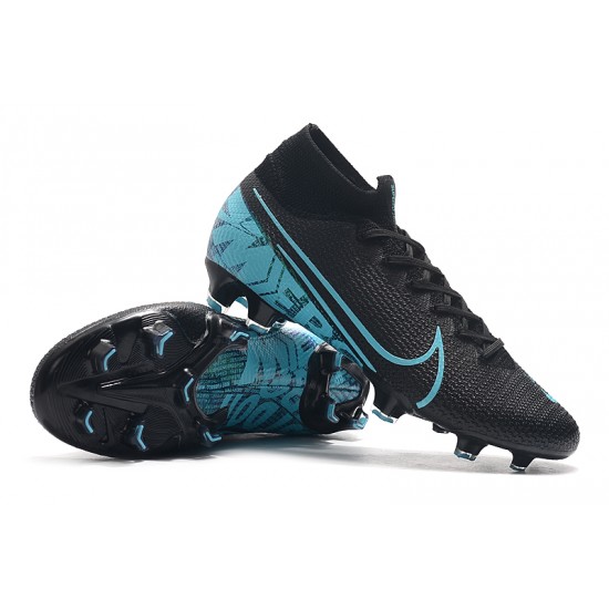 Scarpe da calcio Nike Mercurial Superfly 7 Elite SE FG Nero Blu